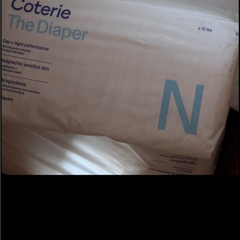 White Diaper Set